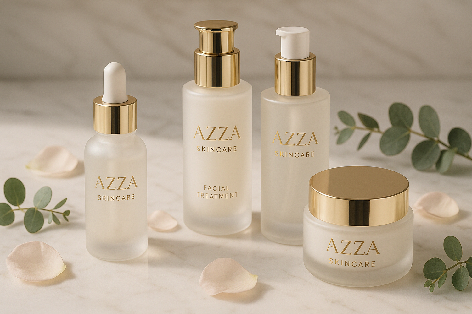 AZZA SKINCARE feel real luxury